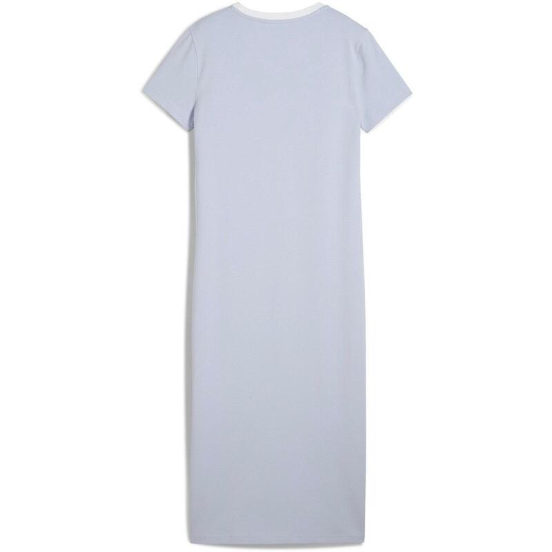 Rochie femei Puma Wardrobe Ess Midi Cut-out Dress, Albastru
