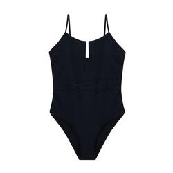 Maillot de bain menstruel une pièce Noir flux light