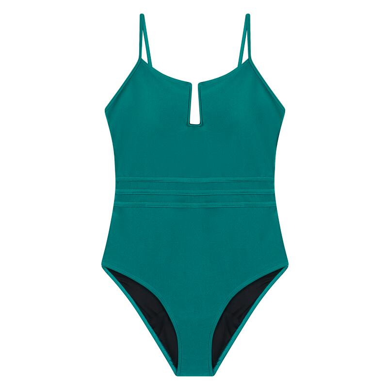 Sisters Republic - Maillot De Bain Menstruel Une Pièce Vert Flux Light - Bas De Maillot De Bain - Vert - 44 L - Decathlon