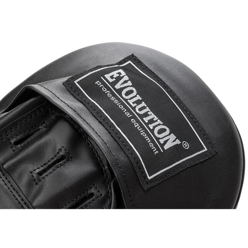 Łapy tarcze trenera profilowane Black