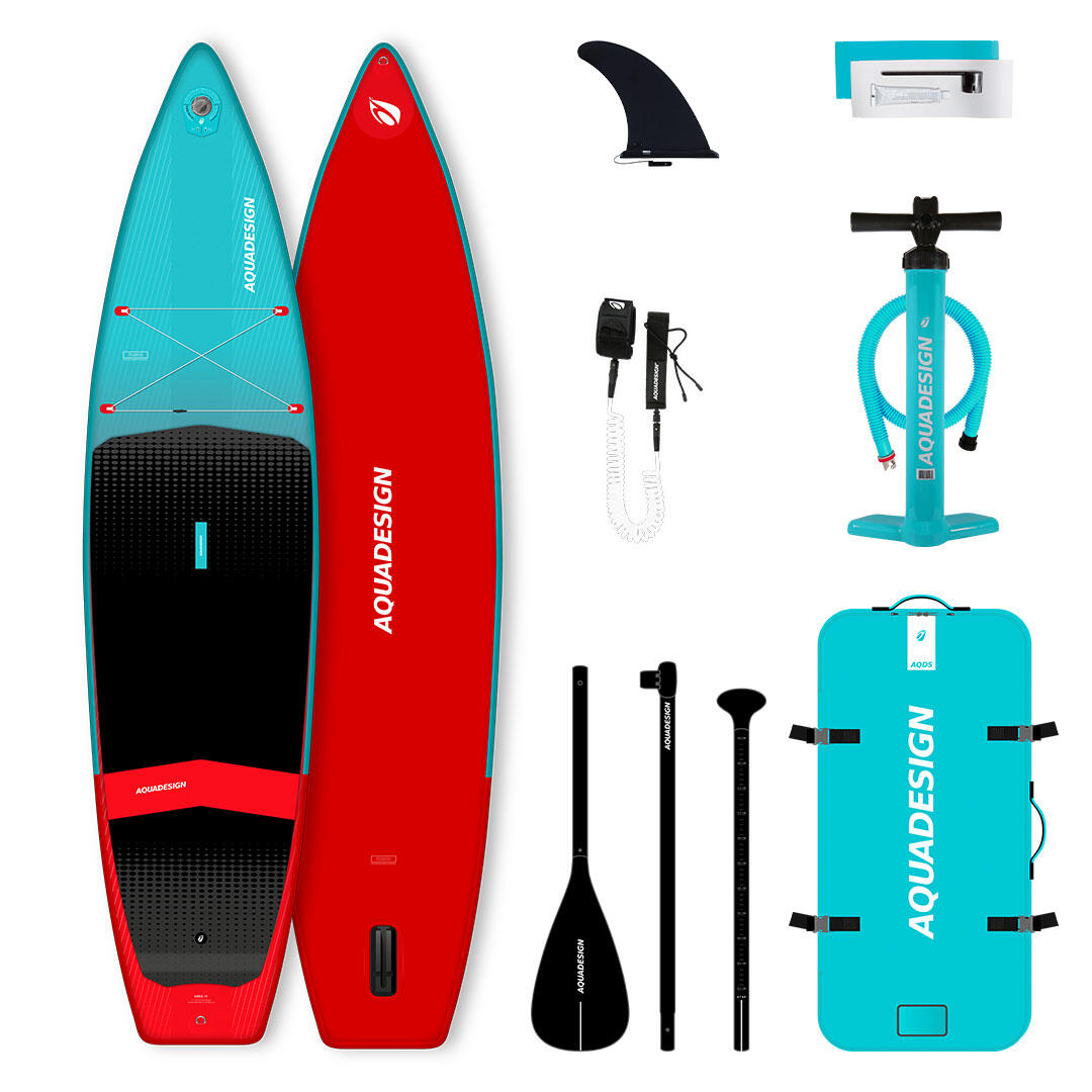 AQUADESIGN SUP Komplettset aufblasbar 11' (bis 140kg) 1/2 Pers. – Arko