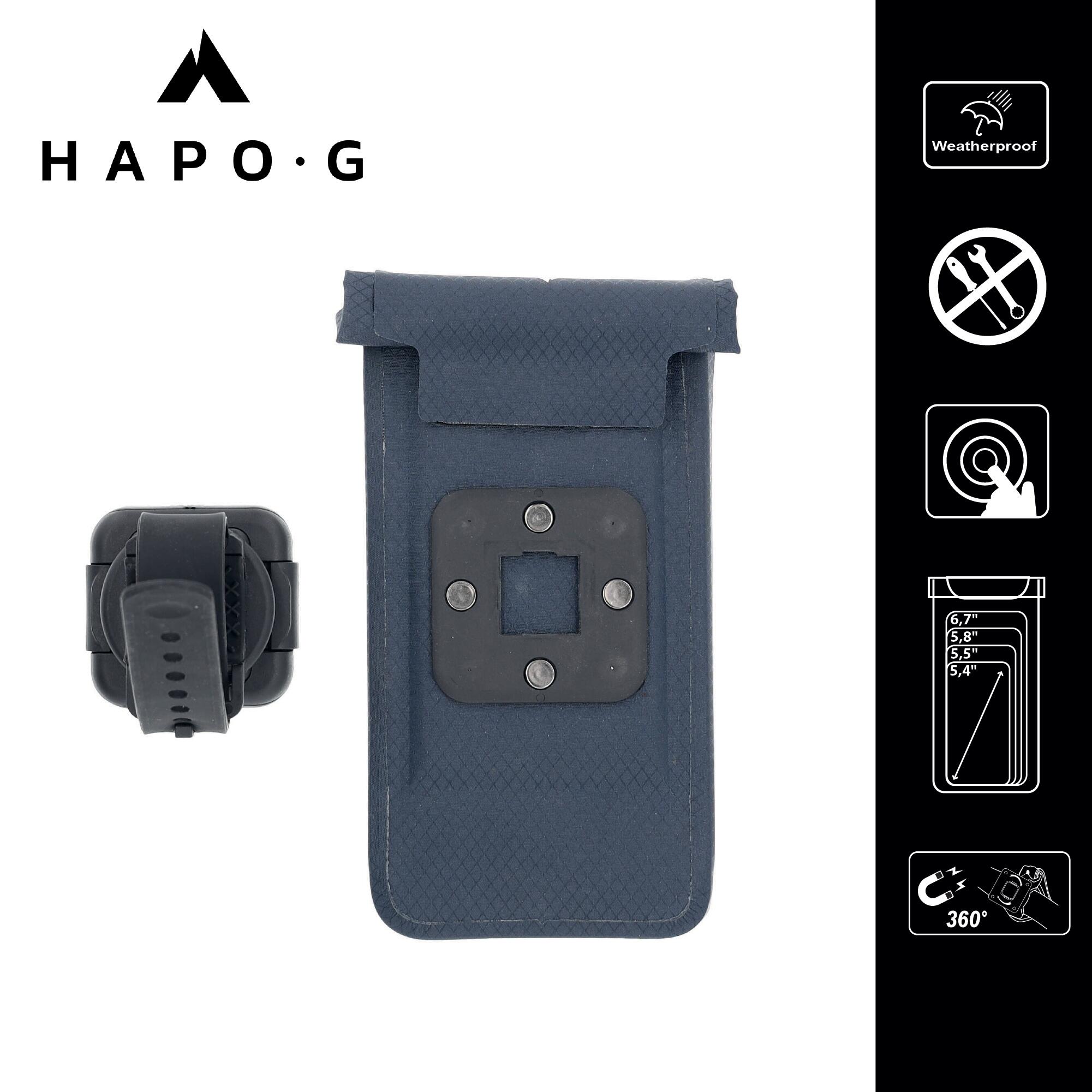 Borsa Smartphone 100% IMPERMEABILE Attacco multi-supporto 3/7