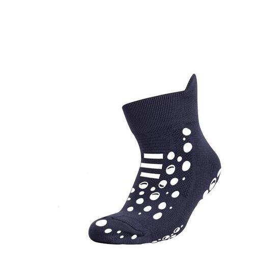 Technische rutschfeste, antibakterielle Schwimmbadsocken Kinder blau weiß