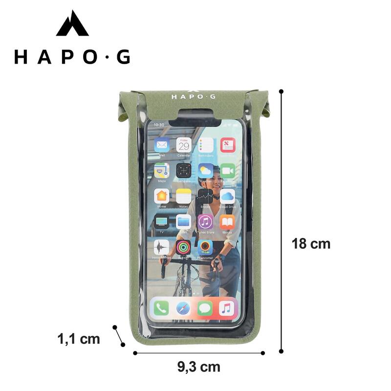 Sacoche Smartphone 100% WATERPROOF Fixation multi-supports