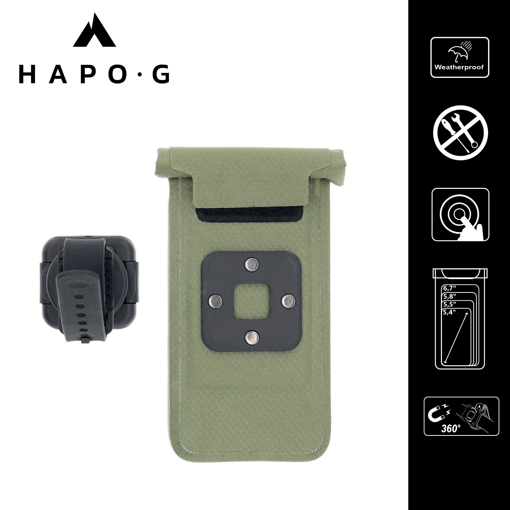 Bolsa para Smartphone 100% IMPERMEABLE Fijación multiusos 3/7