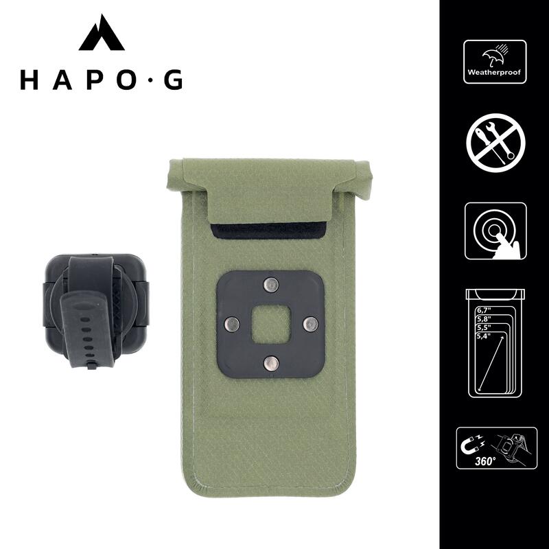 Sacoche Smartphone 100% WATERPROOF Fixation multi-supports