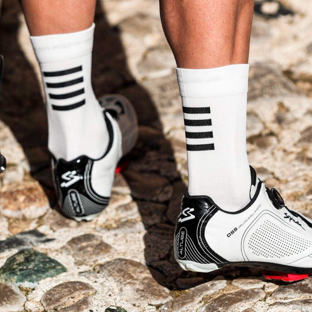 Chaussettes vélo Cyclisme Homme et Femme S1 White Gavia Blanc 4/7