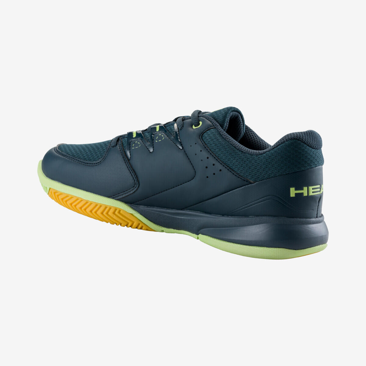 HEAD Grid Indoor Shoe voor heren, donkerblauw/aqua squash-schoen, donkerblauw aqua, 44 EU