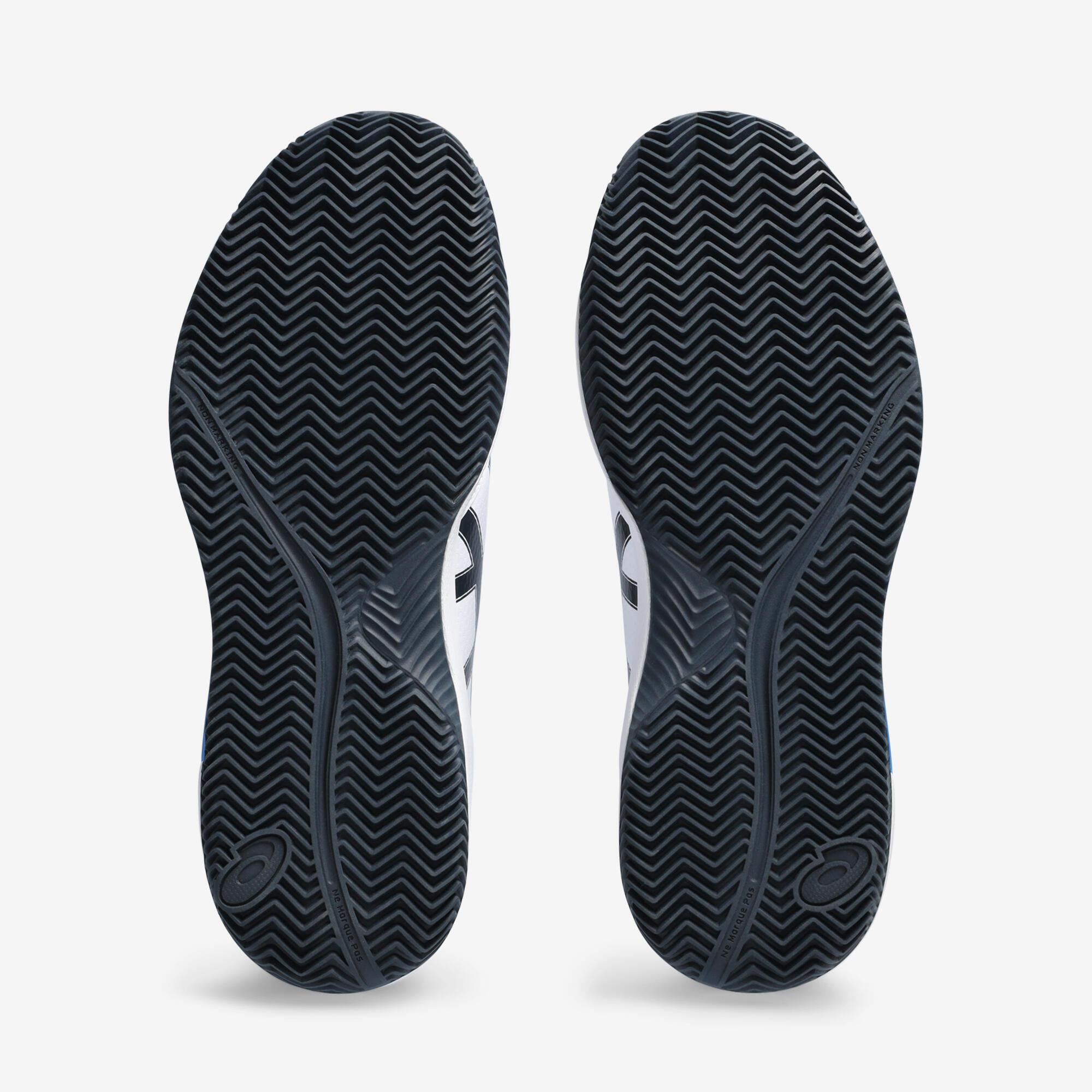 Herren-Tennis-Schuhe - Gel Dedicate 8 in Weiß und Blau 4/7