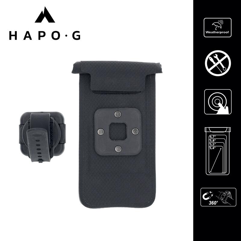 Sacoche Smartphone 100% WATERPROOF Fixation multi-supports