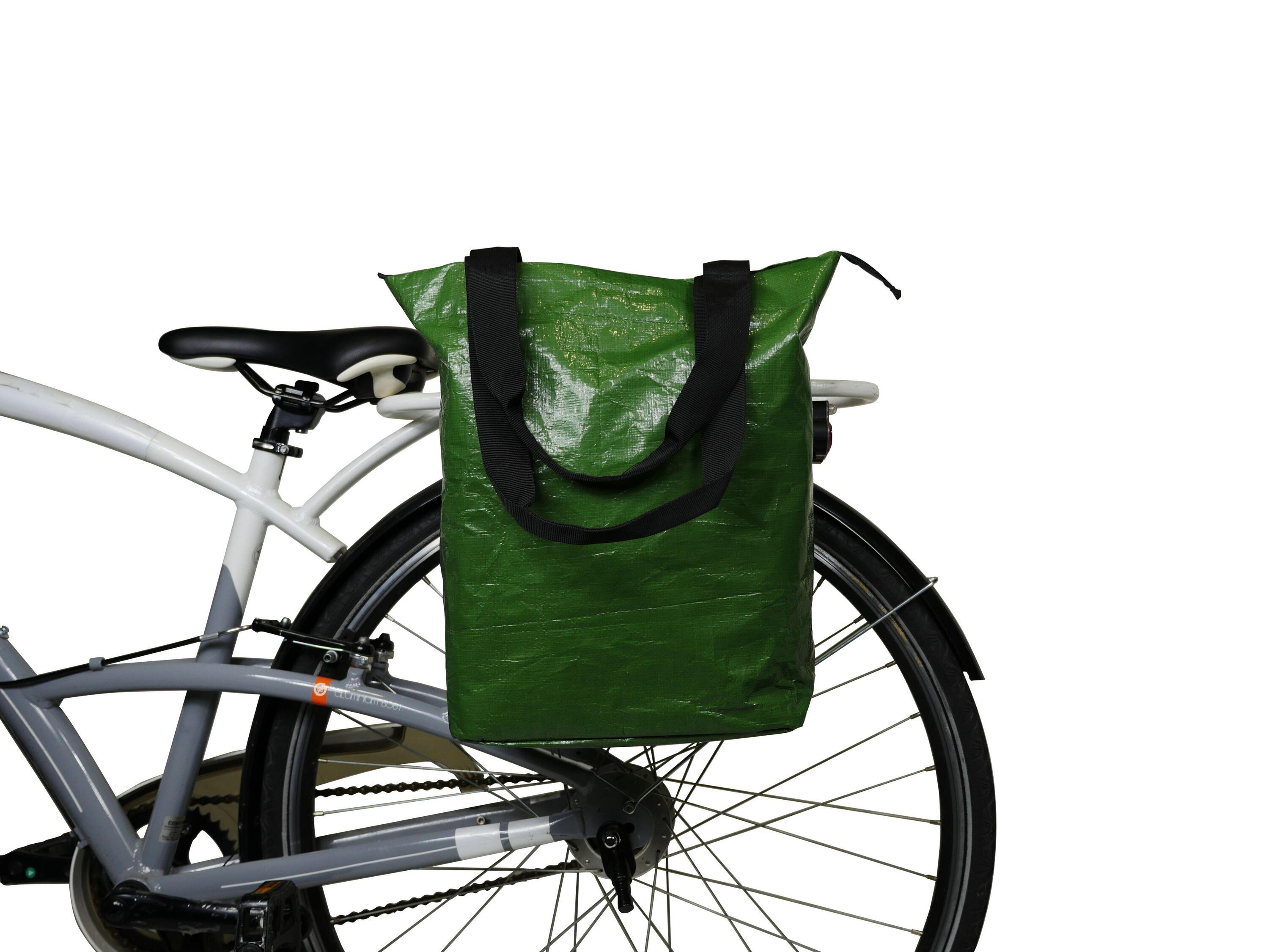 Sacoche arrière Hapo-G - fixation porte-bagages - matière recyclée 6/7