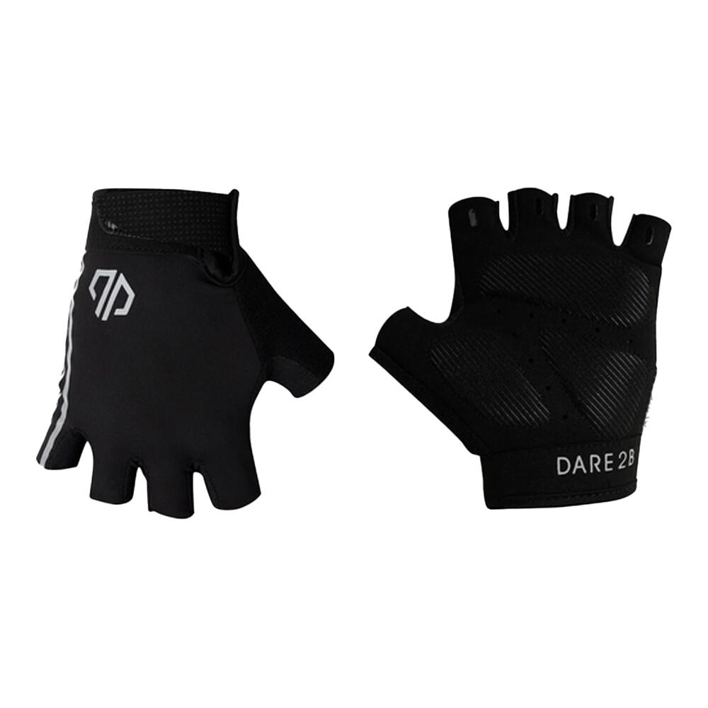 DARE 2B Womens/Ladies Reflective Cycling Mitts (Black)
