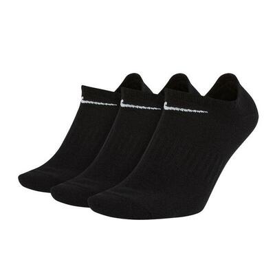 Lichtgewicht uniseks adult everyday socks (set van 3) (zwart)