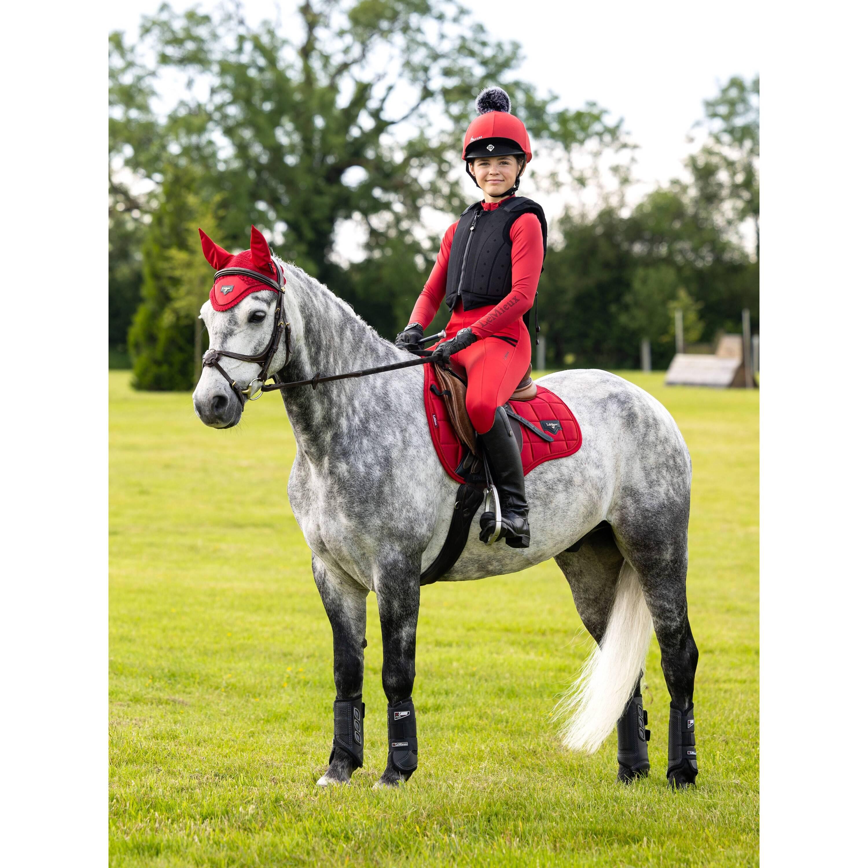 Technisch poloshirt voor meisjes LeMieux 3/4