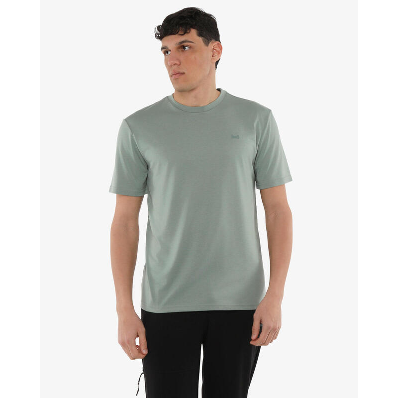T-shirt Col Rond Lin Femme Vert Sauge – Vicomte A T-shirt Col Rond Lin Femme Vert Sauge – Vicomte A