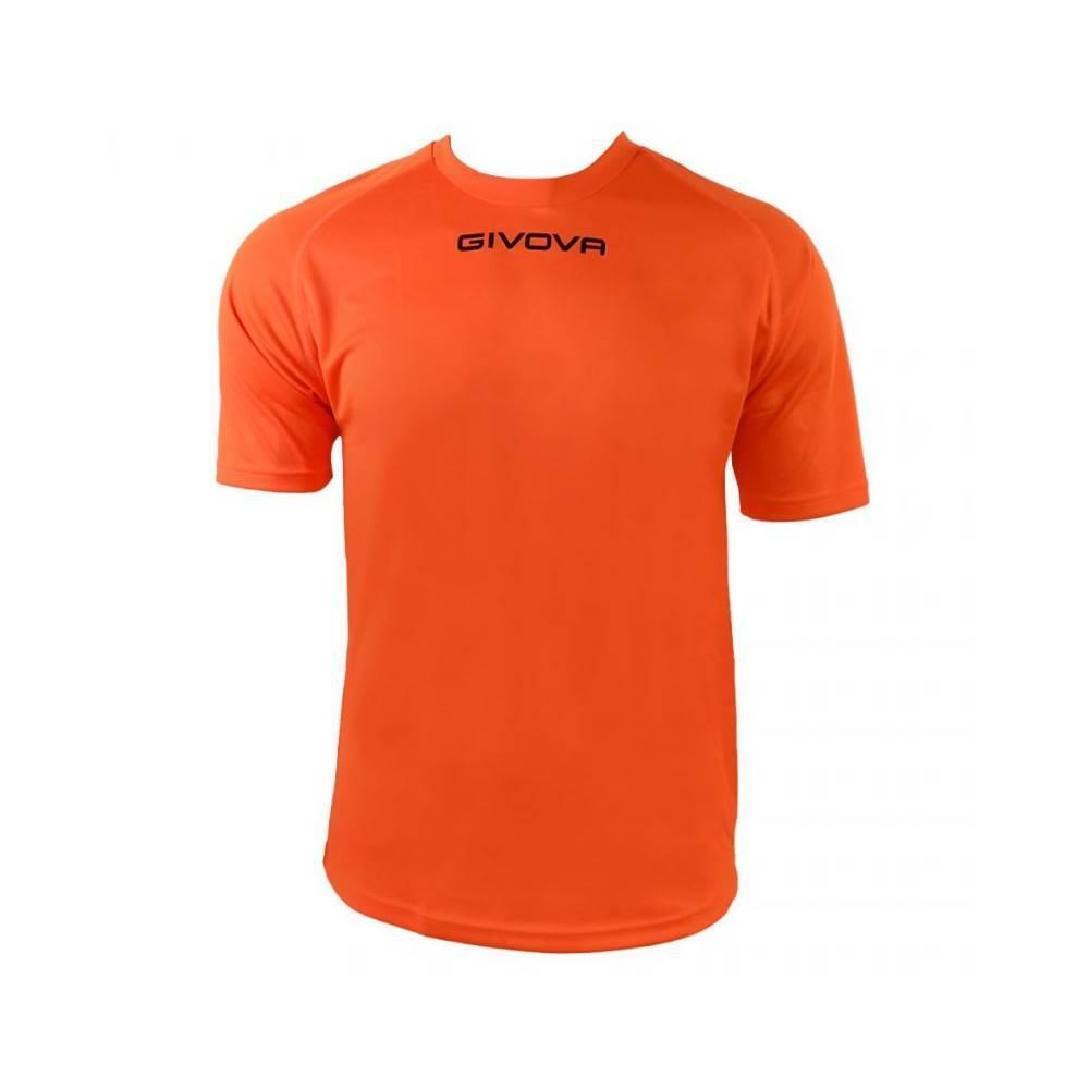 Givova - Maillot De Foot One Mac010007 Homme (orange) - T-shirt Manches Courtes - Jaune|orange - 42 M/l - Decathlon