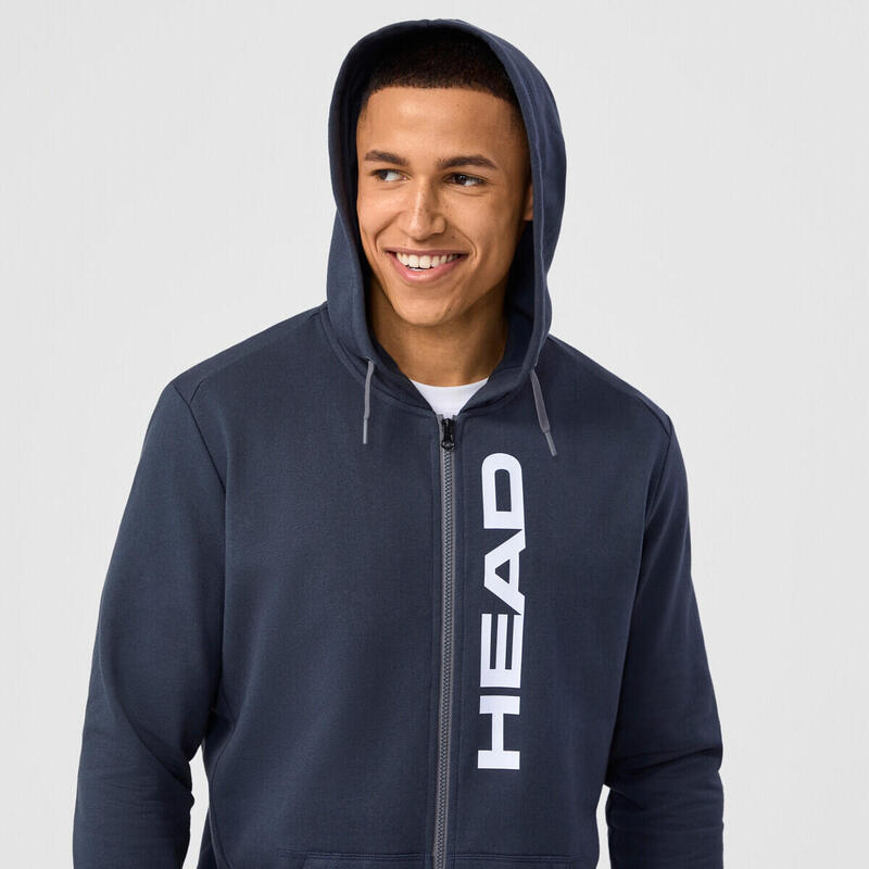 Bluza z kapturem z pełnym zamkiem błyskawicznym Head Club Original