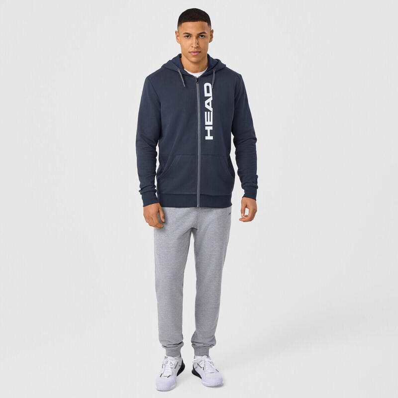 Bluza z kapturem z pełnym zamkiem błyskawicznym Head Club Original