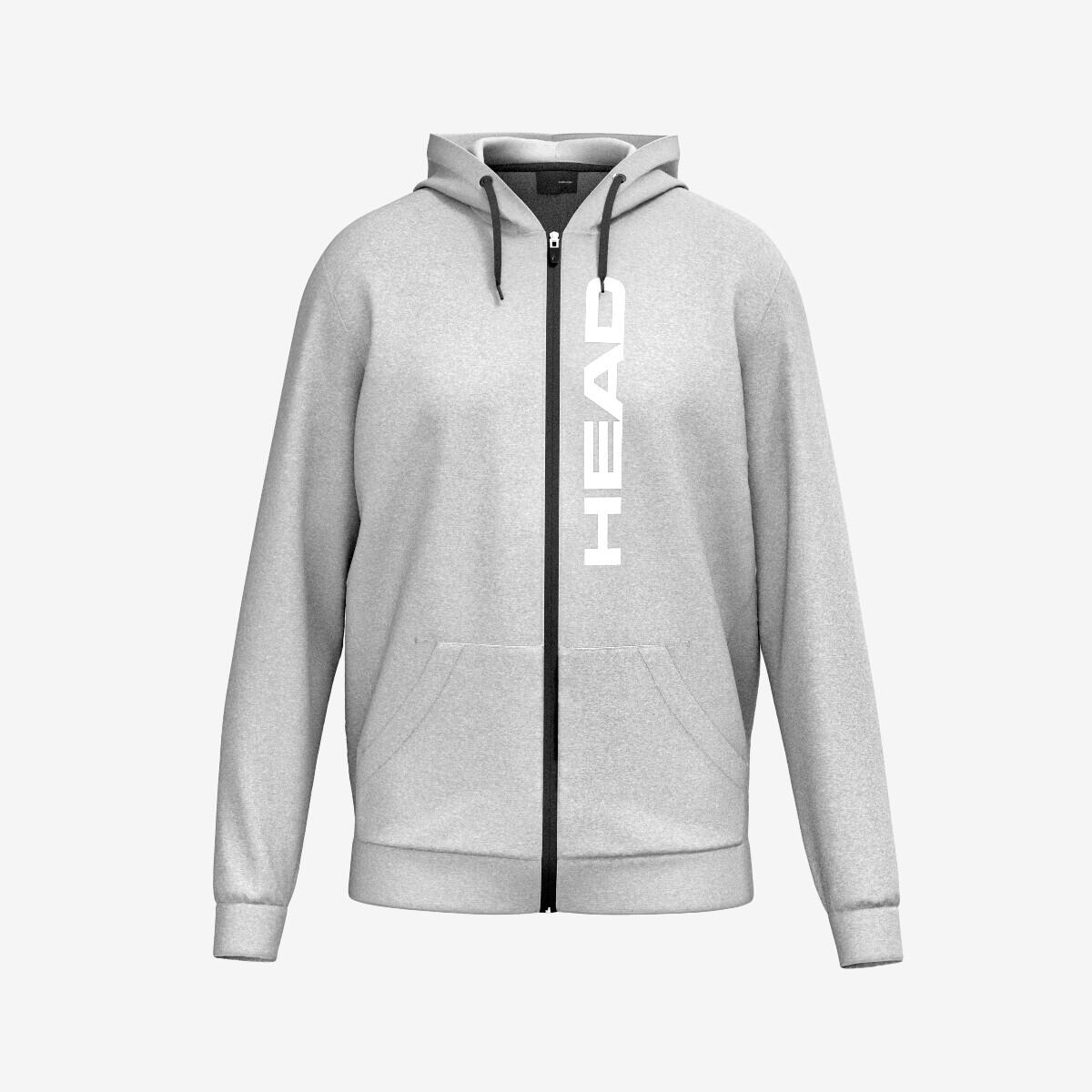 Head - Club Original Hoodie Fz Men - Sweat-shirt - Gris - 48 Xl - Decathlon