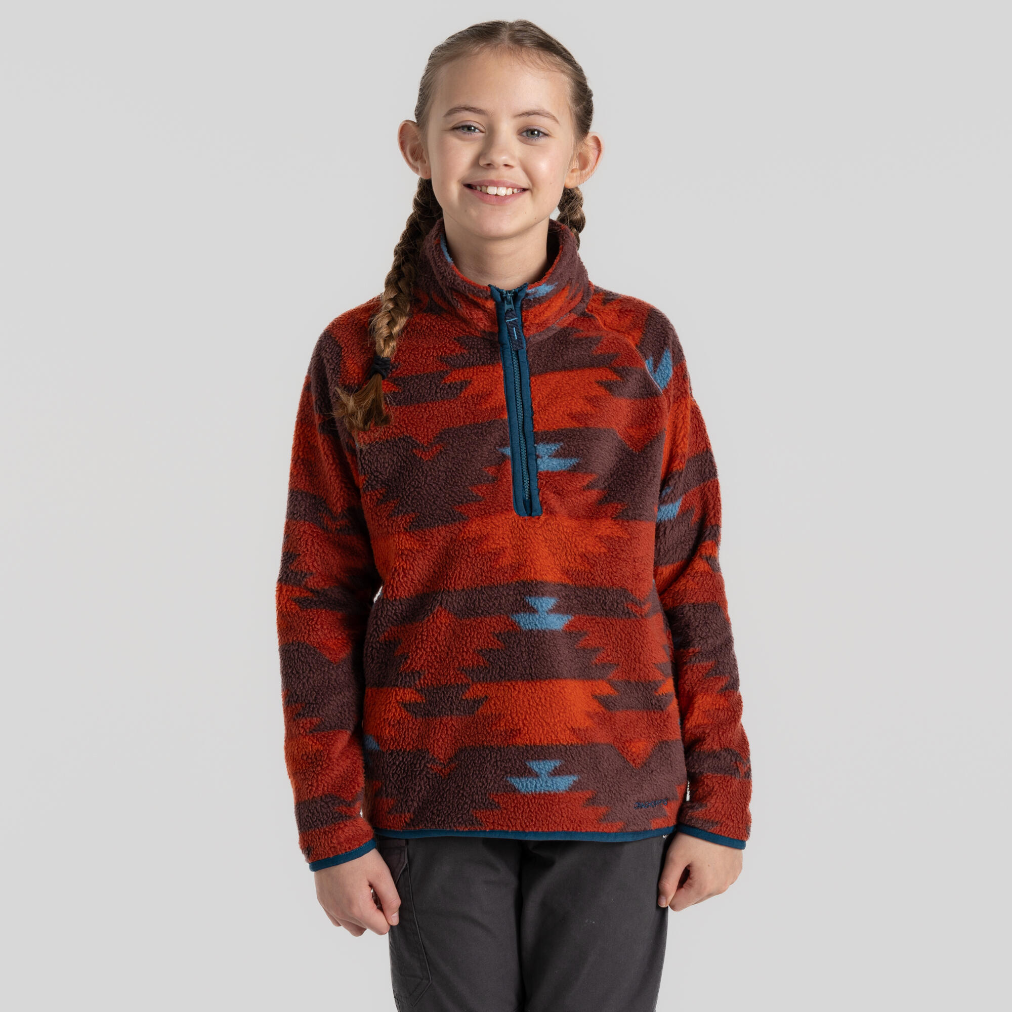 Kid's Pico Half Zip Fleece 4/4