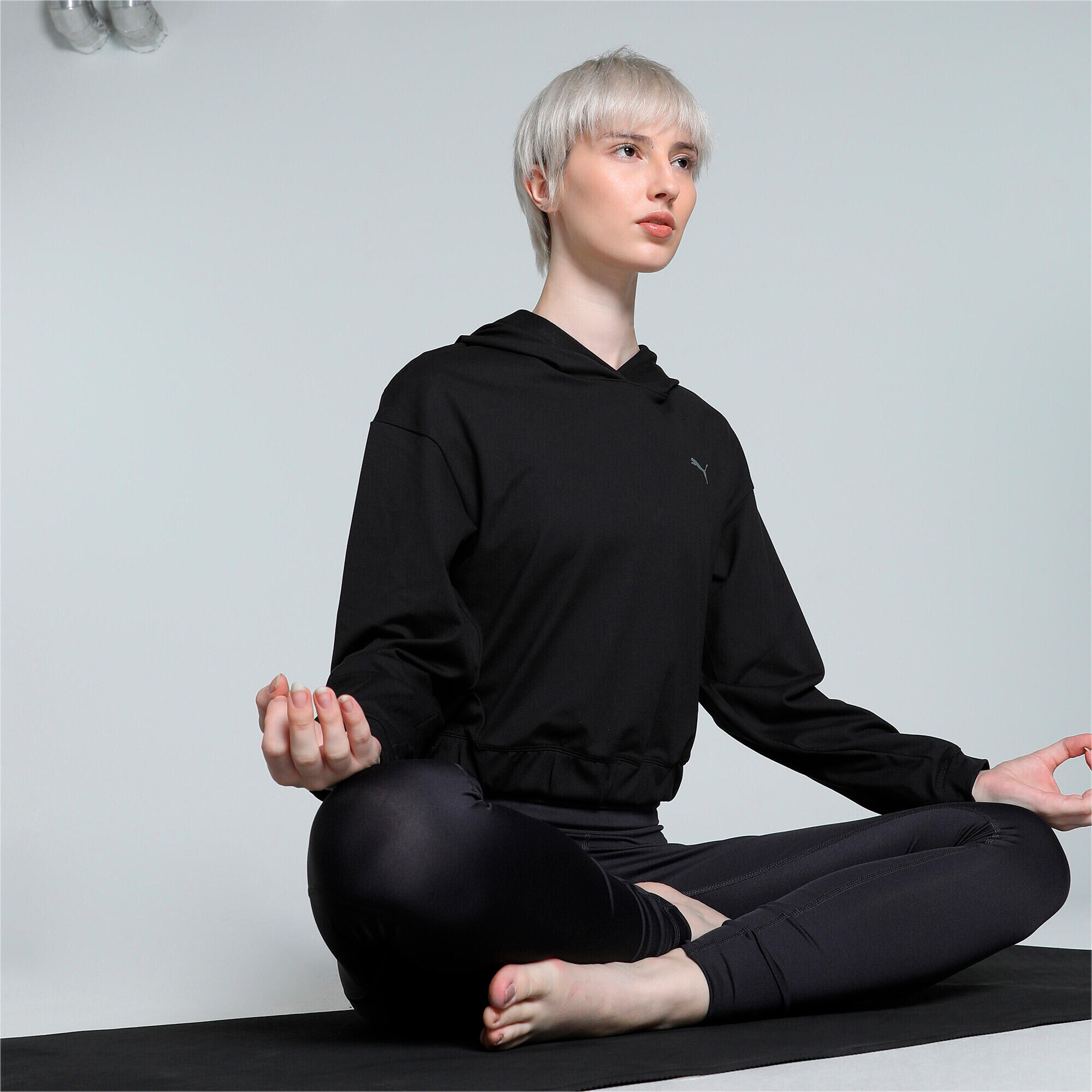 Sweatshirt à capuche femme Puma Studio Foundations 2/7