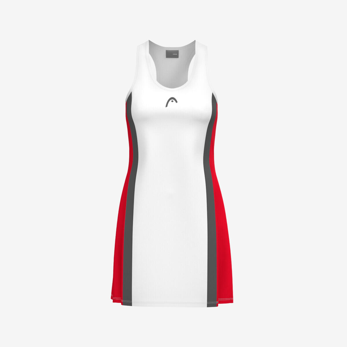 Head - Club 25 Dress Women - Robe - Rouge - 40 M - Decathlon