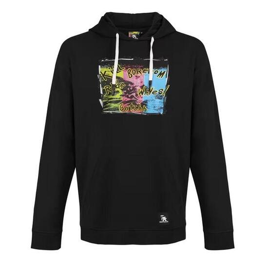 Sweat à Capuche Noir Homme Gotcha Wet