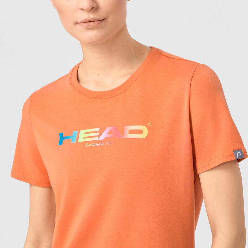 Camiseta Head Rainbow Mujer