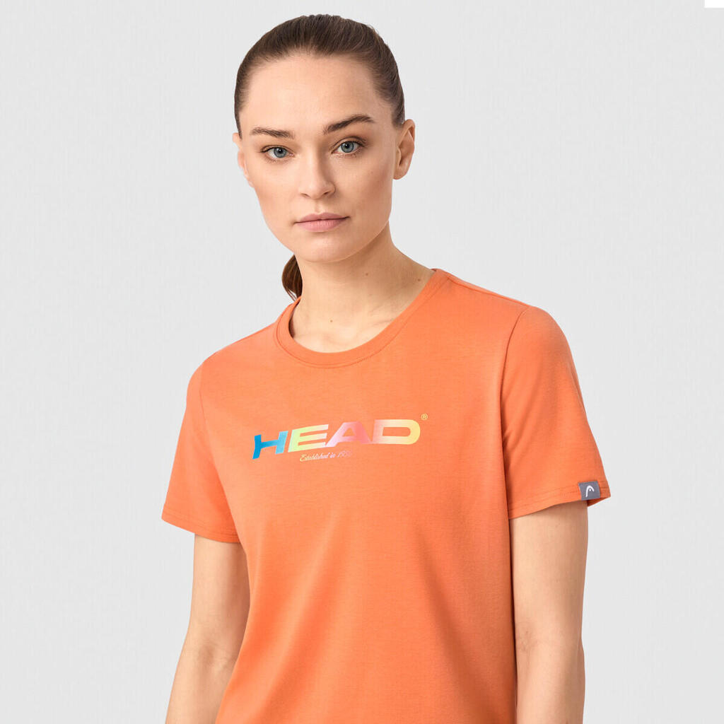 Women's T-shirt Head Rainbow