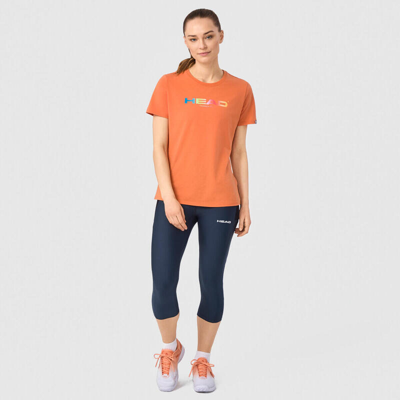Camiseta Head Rainbow Mujer