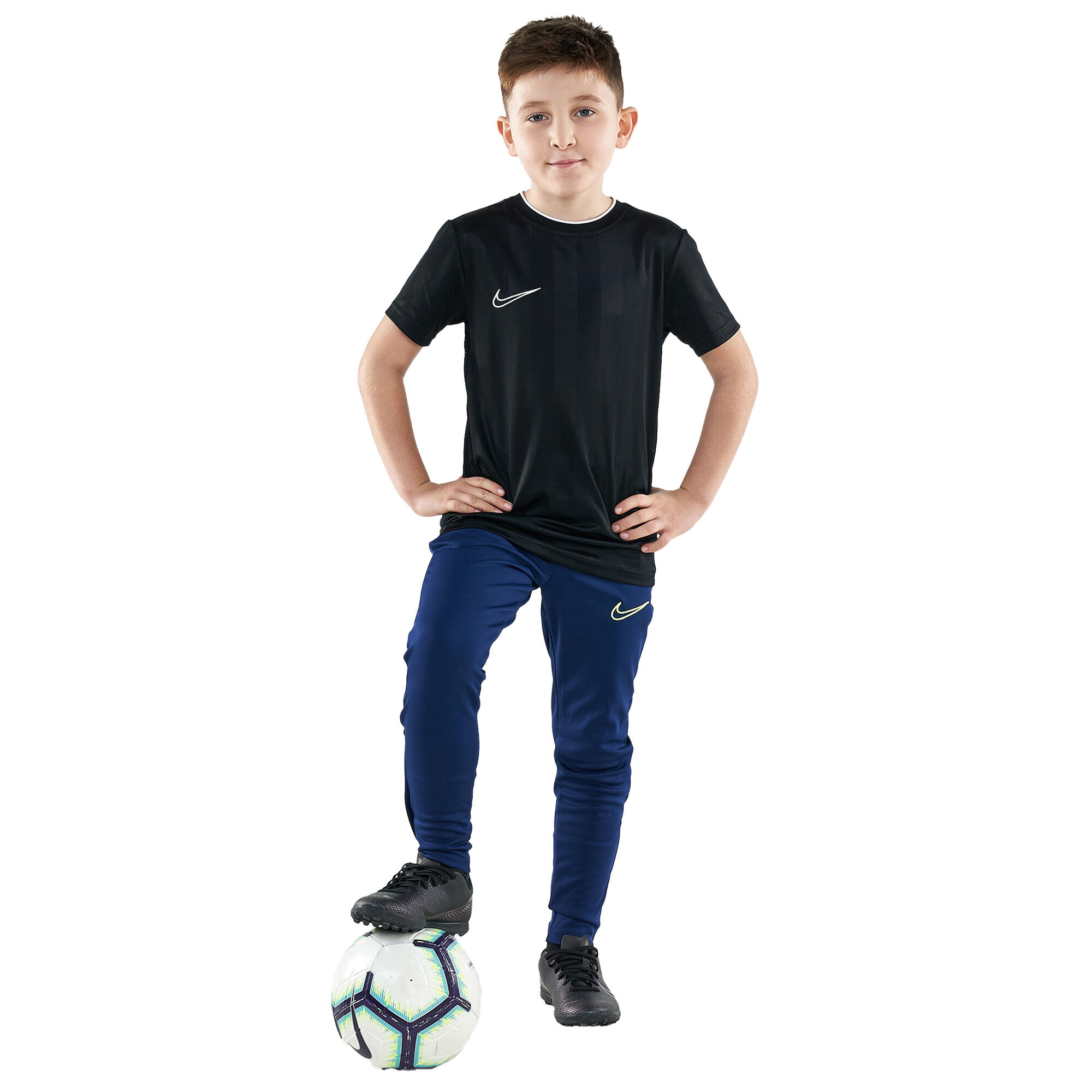 Pantaloni Da Ginnastica Bambini Nike Academy 21 Blu 3/3