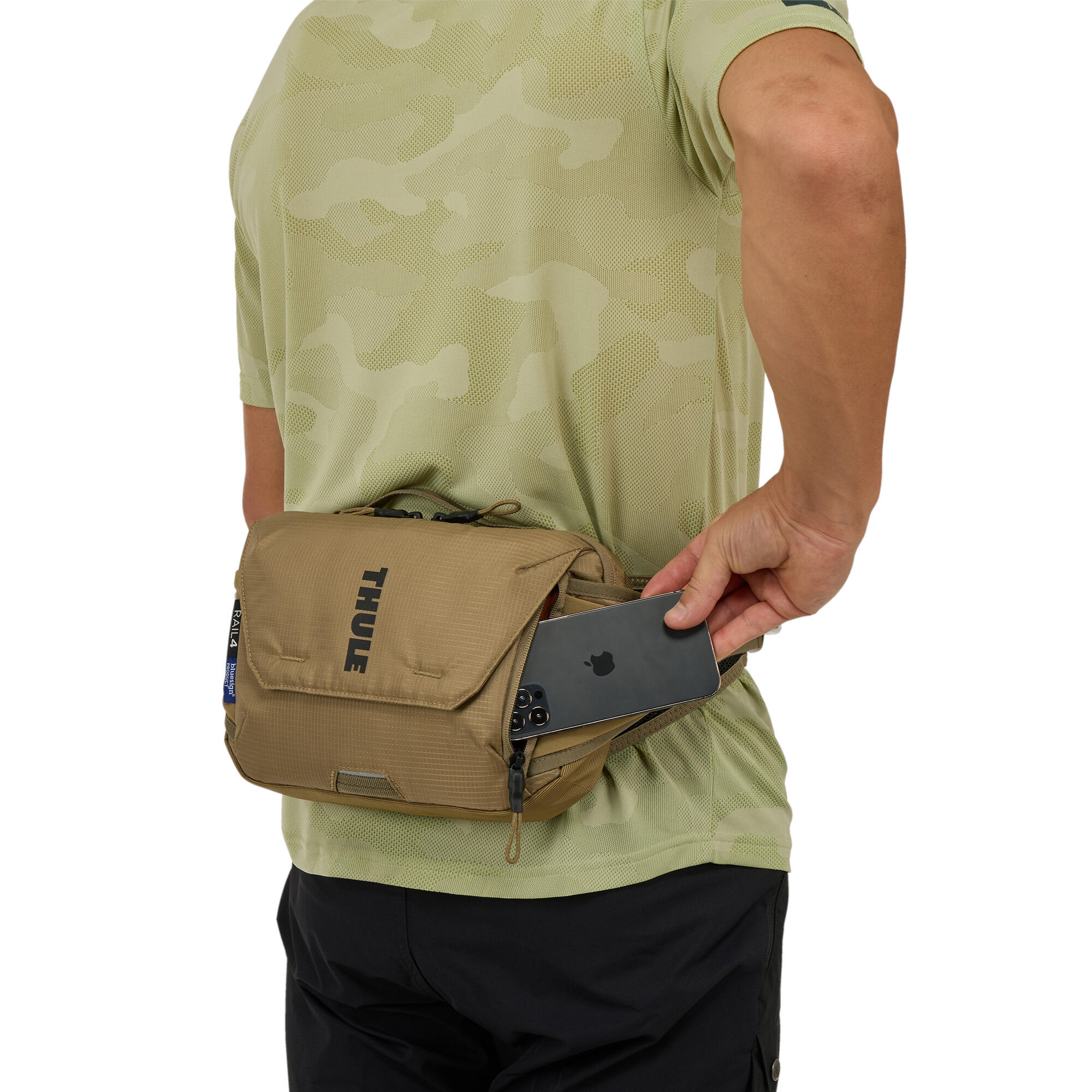 Trinkblasenrucksack Thule Rail Faded khaki 4 BROWN 4 LITRES 4/7