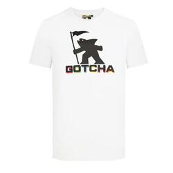 T-shirt Blanc Homme Gotcha Fishman