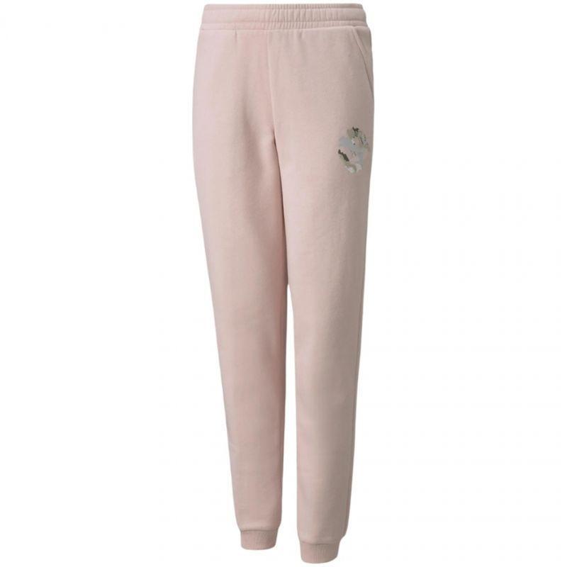 Pantaloni De Trening Drumeții În Natură Puma Alpha Copii