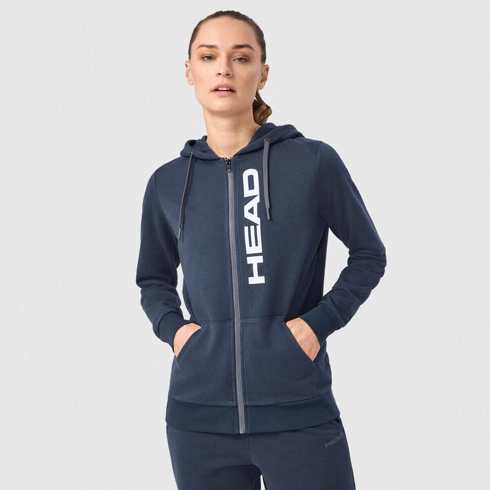 Damska bluza z kapturem full zip Head Club Original