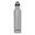 Wasserflasche, Edelstahl, 1l Damen und Herren Silber