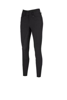 Pikeur dames rijbroek fullgrip midwaist zwart`