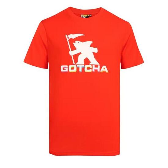 Camiseta Gotcha Fishman Naranja para Hombre