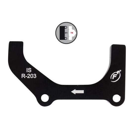 Adattatore formula è AR 203 millimetri