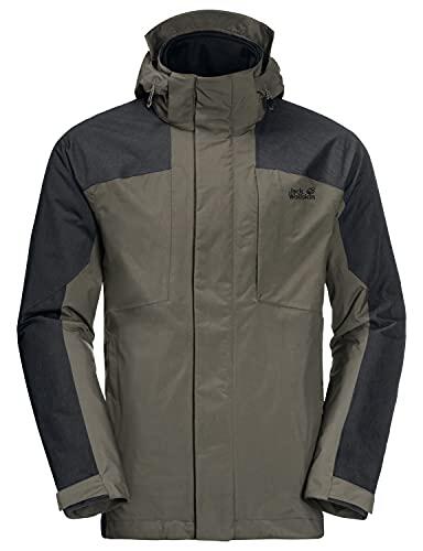 Giacca Jack Wolfskin Viking Sky per Uomo in Foglia Di Vite - Taglia 3XL 3/3
