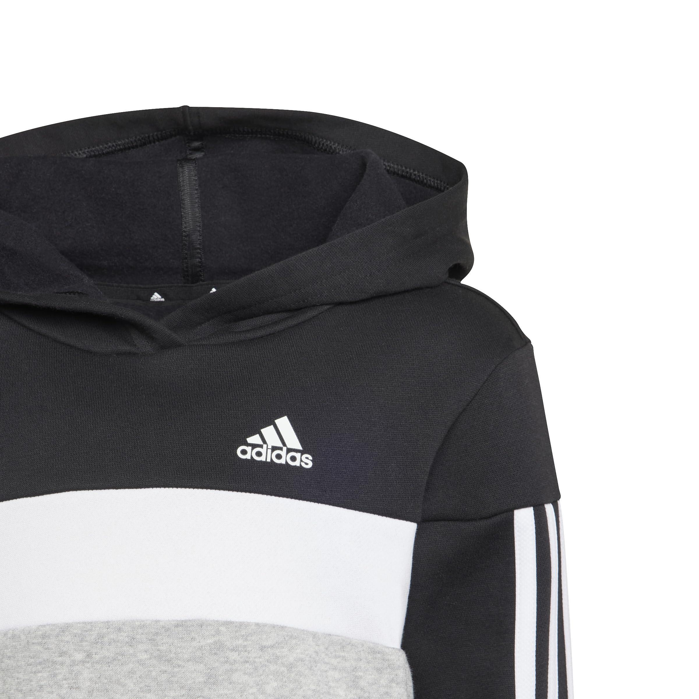Tuta da Ginnastica Bambina Adidas Ij6327 in Nero e Grigio 3/7