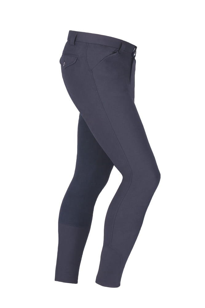 START Reithose Herren Vollbesatz START Morey für Reitsport schwarz/dunkelblau