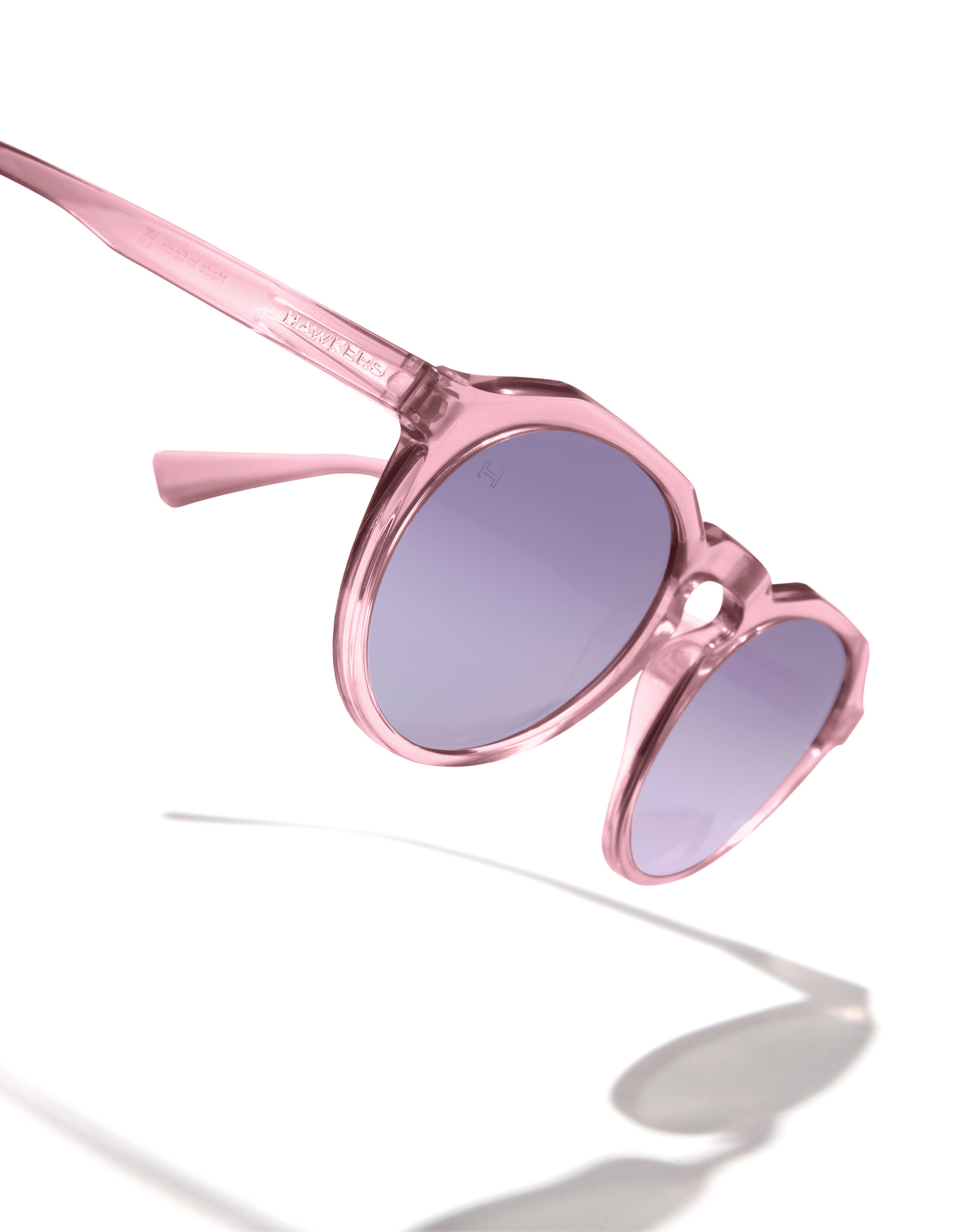 HAWKERS Lunettes de Soleil Homme et Femme WARWICK RAW PINK PURPLE 5/6