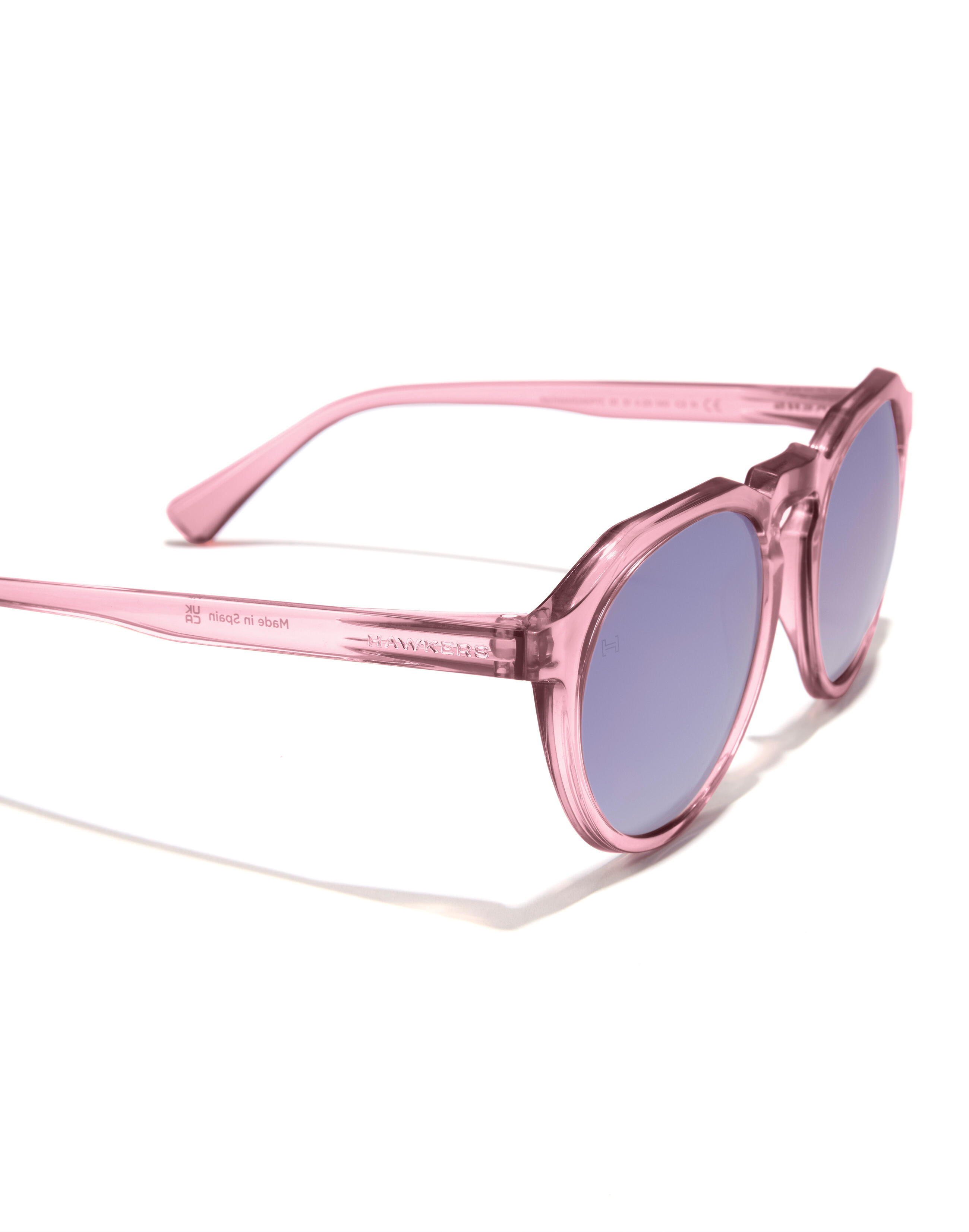 HAWKERS Lunettes de Soleil Homme et Femme WARWICK RAW PINK PURPLE 3/6
