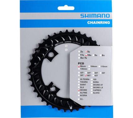Shimano -Kette Top Deore 10V 40T BCD 96 mm Y1WC98020 M6000