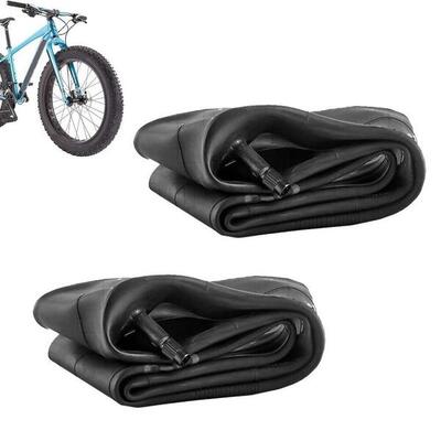 2 camere d'aria 26X4.0 (100-559) per bici mtb valvola schrader america EV