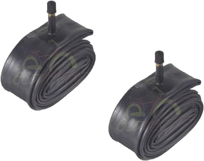 ECOVELO 2 camere d'aria 700X35 /38/42C (28 x 1.75) per bici citybike valvola america EV