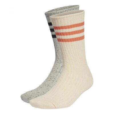 Calzini Multicolor Adidas Ht3460 Lounge Crew 2P per Comfort Totale