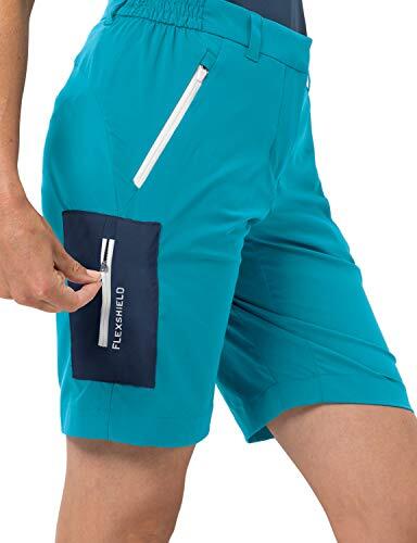Jack Wolfskin Overland W - Pantaloncini Trekking Donna Azzurro Taglia 48 2/2