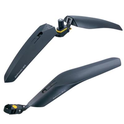 Topeak defender m3 + m33 spatbord set voor unisex, zwart